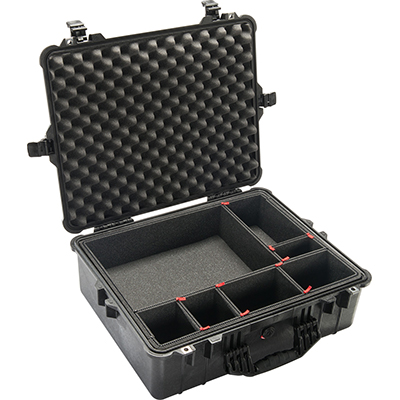 pelican 1600tp trekpak camera case divider system cases