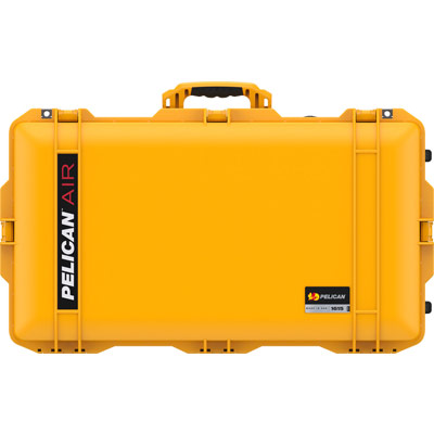 pelican 1615 yellow air case hard case