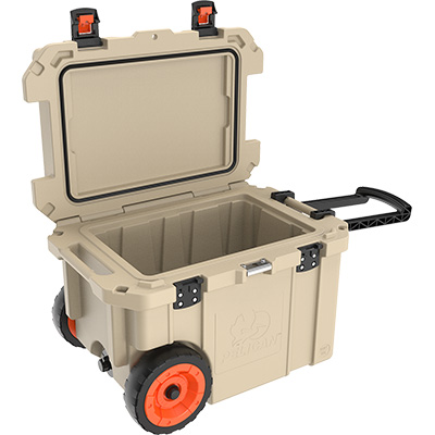 pelican 45qw outdoor hunting cooler wheeled