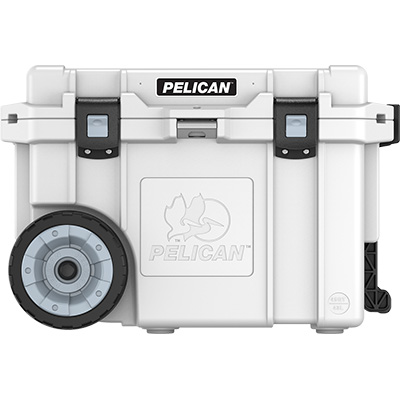 pelican 45qw wheeled cooler 45 quart rolling cooler