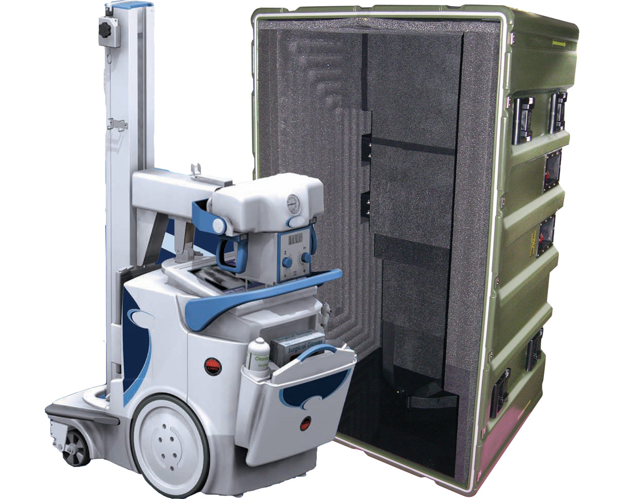 pelican dragon radiography system case