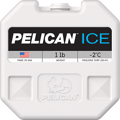 pelican ice pi 1lb cooler freezer ice pack
