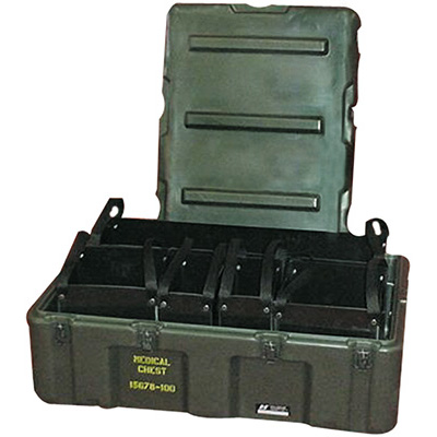 472 MED 5 TOTE pelican mobile medical supply tote