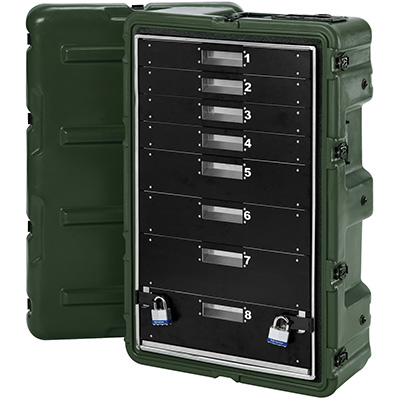 472 MEDCHEST3 8D pelican mobile military medical cabinet