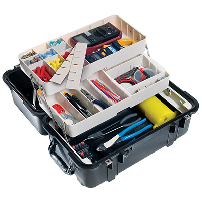 pelican mobile tool fishing tackle box case