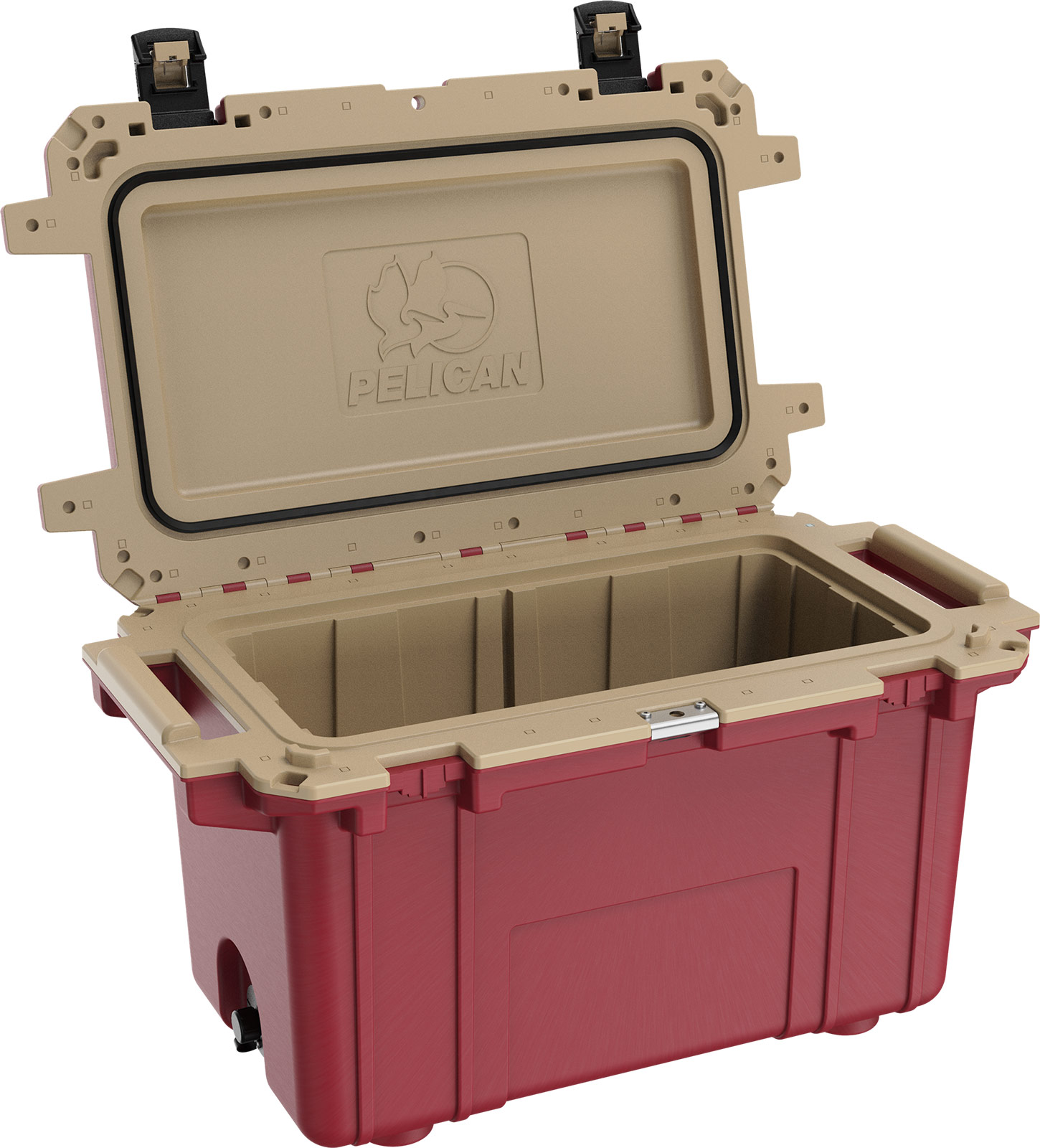 pelican overland collection red 70qt cooler