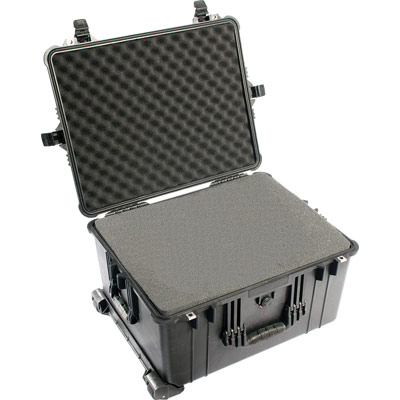 pelican padded equipment rolling case