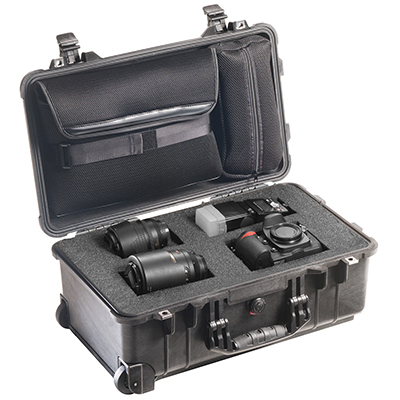 1510LFC pelican professional rolling travel camera case