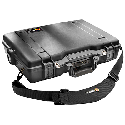 1495 pelican secure strong case laptop briefcase