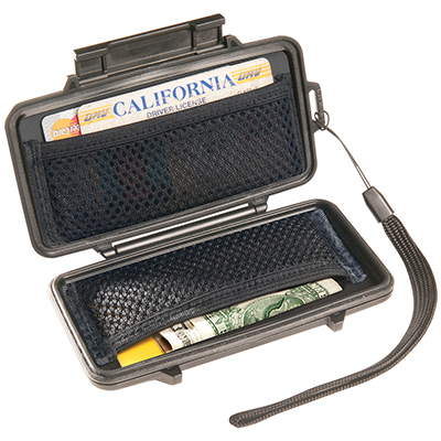 0955 pelican waterproof plastic hard wallet case