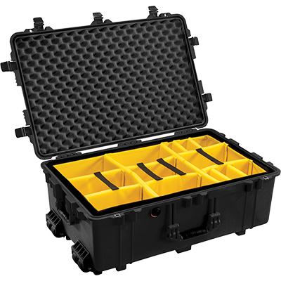 pelican 1650 watertight padded equipment case