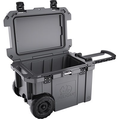 pelican wheeled coolers 45qw rolling cooler